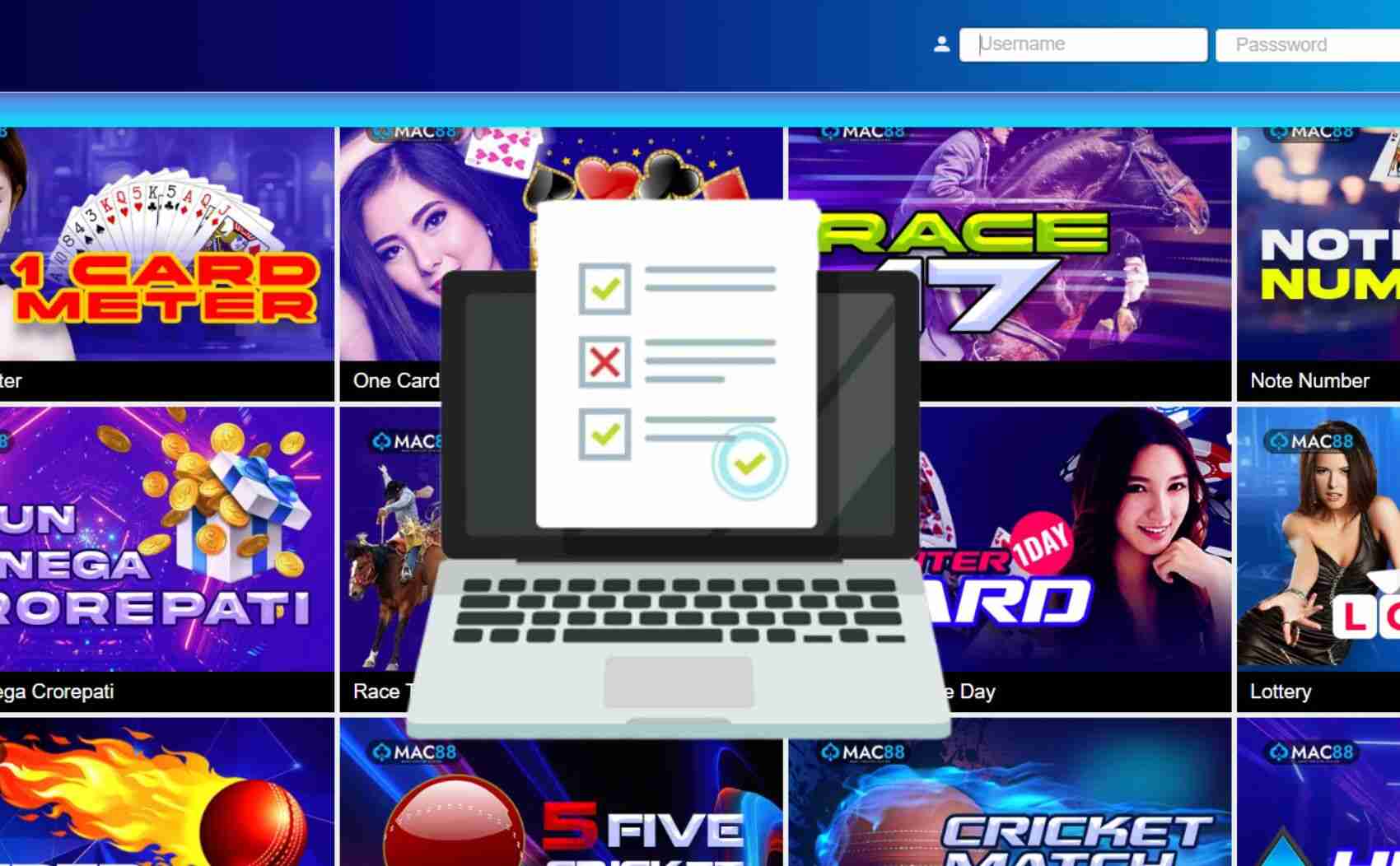 Laser247 website instruction Enter your details