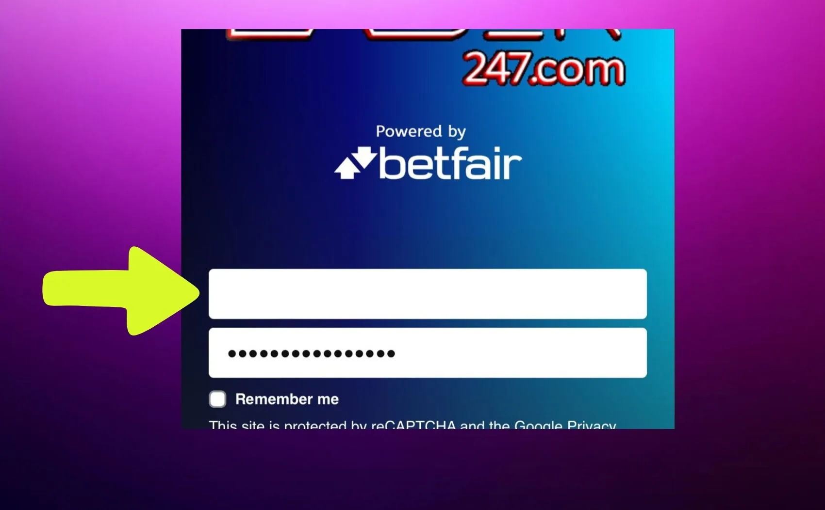 Laser247 India app Enter your mobile number